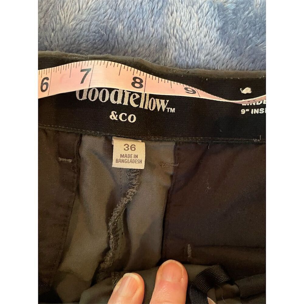 Goodfellow & Co Men's Gray Chino Shorts Size 36 Casual Wrinkle Resistant - Picture 4 of 11